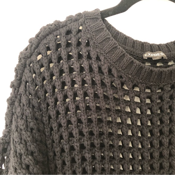 Express Chunky Open Knit Sweater - Picture 5 of 13